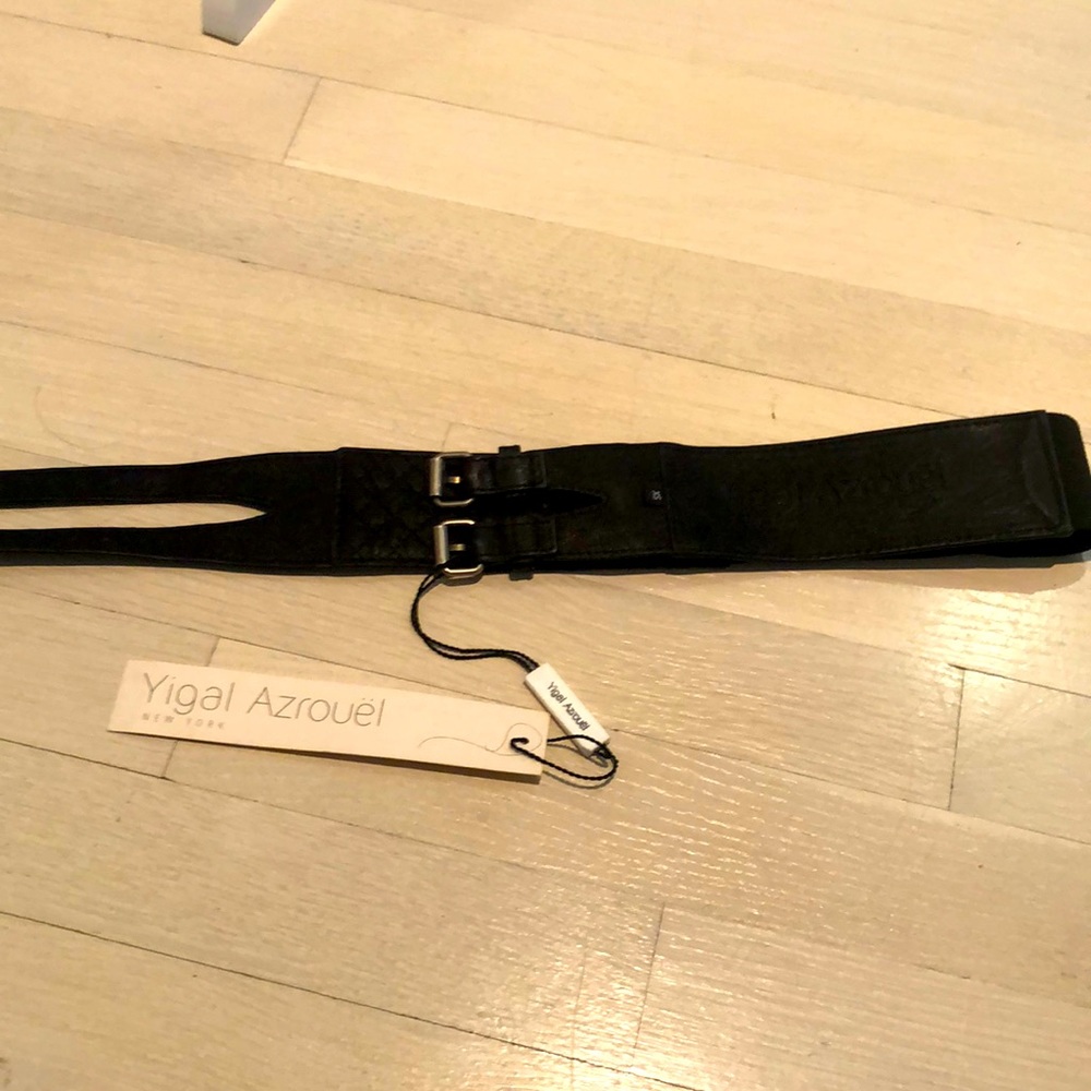 Yigal Azouel NWT quilted belt size XS